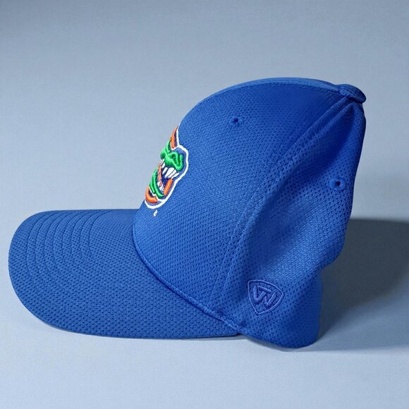 Men's Top of the World Royal Florida Gators Reflex Logo Flexfit Hat Univ FL - Picture 7 of 8